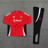 24/25  Manchester United Red 1:1 Quality Training Jersey