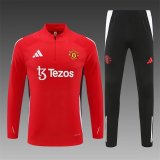 24/25  Manchester United Red 1:1 Quality Training Jersey