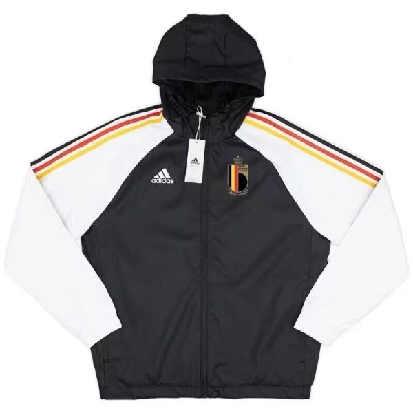 24/25 Belgium Black Windbreaker