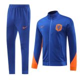 24/25 Netherlands Blue Training Tracksuit 1:1 Quality Soccer Jersey