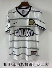 1997 Los  Angeles  FC Galaxy Third White Fans Retro 1:1 Quality Soccer Jersey