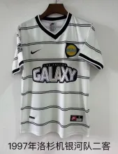 1997 Los  Angeles  FC Galaxy Third White Fans Retro 1:1 Quality Soccer Jersey