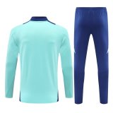 24/25  Manchester United Lake Blue 1:1 Quality Training Jersey