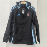 24/25 Italy Black Windbreaker