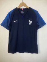 2018 France Home Fans Retro 1:1 Quality Soccer Jersey