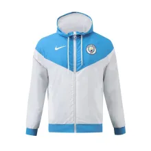 24/25  Manchester City White Windbreaker