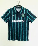 1992/1993 Celtic Away Fans 1:1 Quality Retro Soccer Jersey