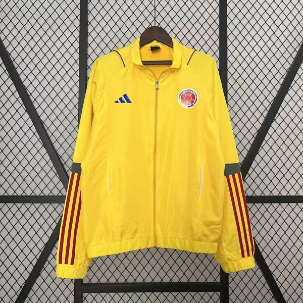 24/25 Colombia Yellow windbreaker