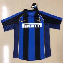 2001/2002 Inter Milan Home  Fans 1:1 Quality Retro Soccer Jersey