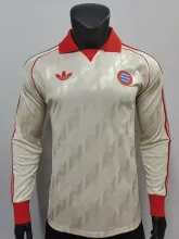 24/25 Bayern Munich Casual Long Sleeve Fans 1:1 Quality Retro Soccer Jersey