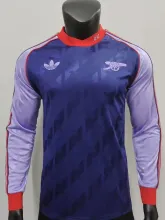 24/25 Arsenal  Blue Fans  Long sleeve 1:1  Quality Soccer Jersey