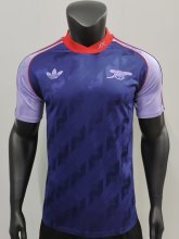 24/25 Arsenal Blue Retro Casual Fans  1:1 Quality Soccer Jersey