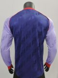 24/25 Arsenal  Blue Fans  Long sleeve 1:1  Quality Soccer Jersey