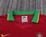 1998 Portugal Home Kids Retro 1:1  Quality Soccer Jersey