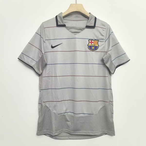 2003/2004 Barcelona Away Fans 1:1 Quality Retro Soccer Jersey