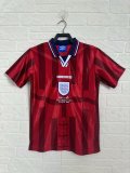 1998 England Away Fans 1:1 Quality Retro Soccer Jersey