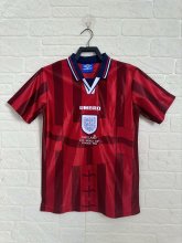 1998 England Away Fans 1:1 Quality Retro Soccer Jersey