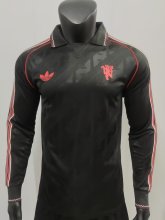24/25 Manchester United Fans Long Sleeve1:1 Quality Soccer Jersey