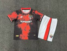 24/25 Sao Paulo Third  Kids 1:1 Quality Soccer Jersey