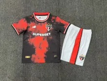 24/25 Sao Paulo Third  Kids 1:1 Quality Soccer Jersey