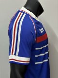 1998 France Home 1:1 Quality Retro Soccer Jersey