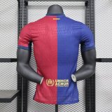 24/25 Barcelona Coldplay Band PLayer 1:1 Quality Soccer Jersey（月亮广告）球员版