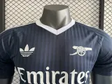 24/25 Arsenal Training Clothes Tibetan Blue Player 1:1 Quality Soccer Jersey
