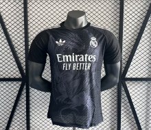 24/25 Real Madrid  Special Edition Black  Player 1:1 Quality Soccer Jersey