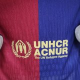 24/25 Barcelona Coldplay Band PLayer 1:1 Quality Soccer Jersey（月亮广告）球员版