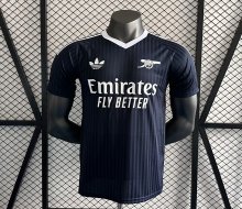 24/25 Arsenal Training Clothes Tibetan Blue Player 1:1 Quality Soccer Jersey
