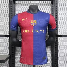 24/25 Barcelona Coldplay Band PLayer 1:1 Quality Soccer Jersey（月亮广告）