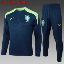24/25 Brazil Training  Blue 1:1 Quality Training Jersey
