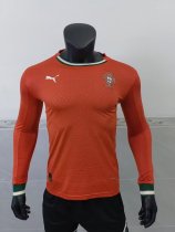 25/26 Portugal Home Long Sleeves Player 1:1 Quality Soccer Jersey