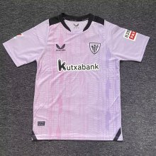 24/25  Athletic  Bilbao Training Clothes Pink Fans 1:1 Quality Soccer Jersey