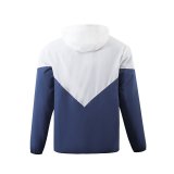 24/25  Real Madrid White Windbreaker