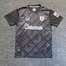 24/25  Athletic  Bilbao Training Clothes Black Fans 1:1 Quality Soccer Jersey
