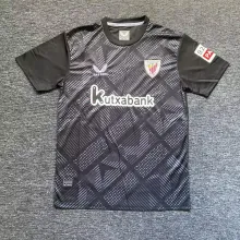 24/25  Athletic  Bilbao Training Clothes Black Fans 1:1 Quality Soccer Jersey