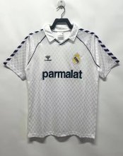 1986/1987 Real Madrid Home Retro  1:1 Quality Soccer Jersey