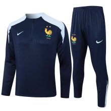 24/25 France Training Royal Blue 1:1 Quality Training Jersey