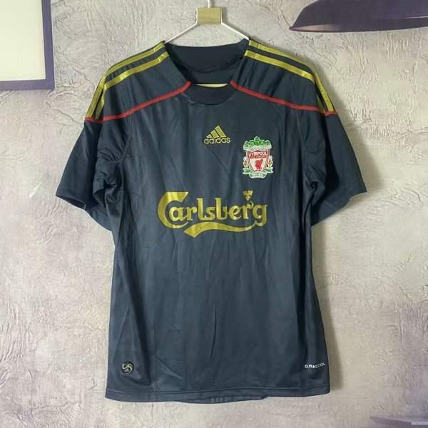 2009/2010 Liverpool Away Fans 1:1 Quality Retro Soccer Jersey