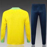 24/25 Brazil Training Yellow 1:1 Quality Training Jersey