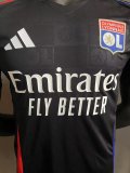 24/25 Lyon Away Player  Soccer Jersey