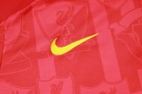 24/25  Liverpool  Red With Black Version 1:1 Quality Training Jersey