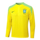 24/25 Brazil Training Yellow 1:1 Quality Training Jersey