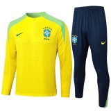 24/25 Brazil Training Yellow 1:1 Quality Training Jersey