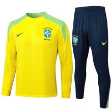 24/25 Brazil Training Yellow 1:1 Quality Training Jersey