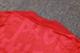 24/25  Liverpool  Red With Black Version 1:1 Quality Training Jersey