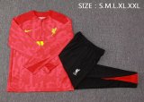 24/25  Liverpool  Red With Black Version 1:1 Quality Training Jersey