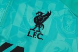 24/25  Liverpool Lake Blue Fans Version 1:1 Quality Training Jersey