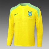 24/25 Brazil Training Yellow 1:1 Quality Training Jersey
